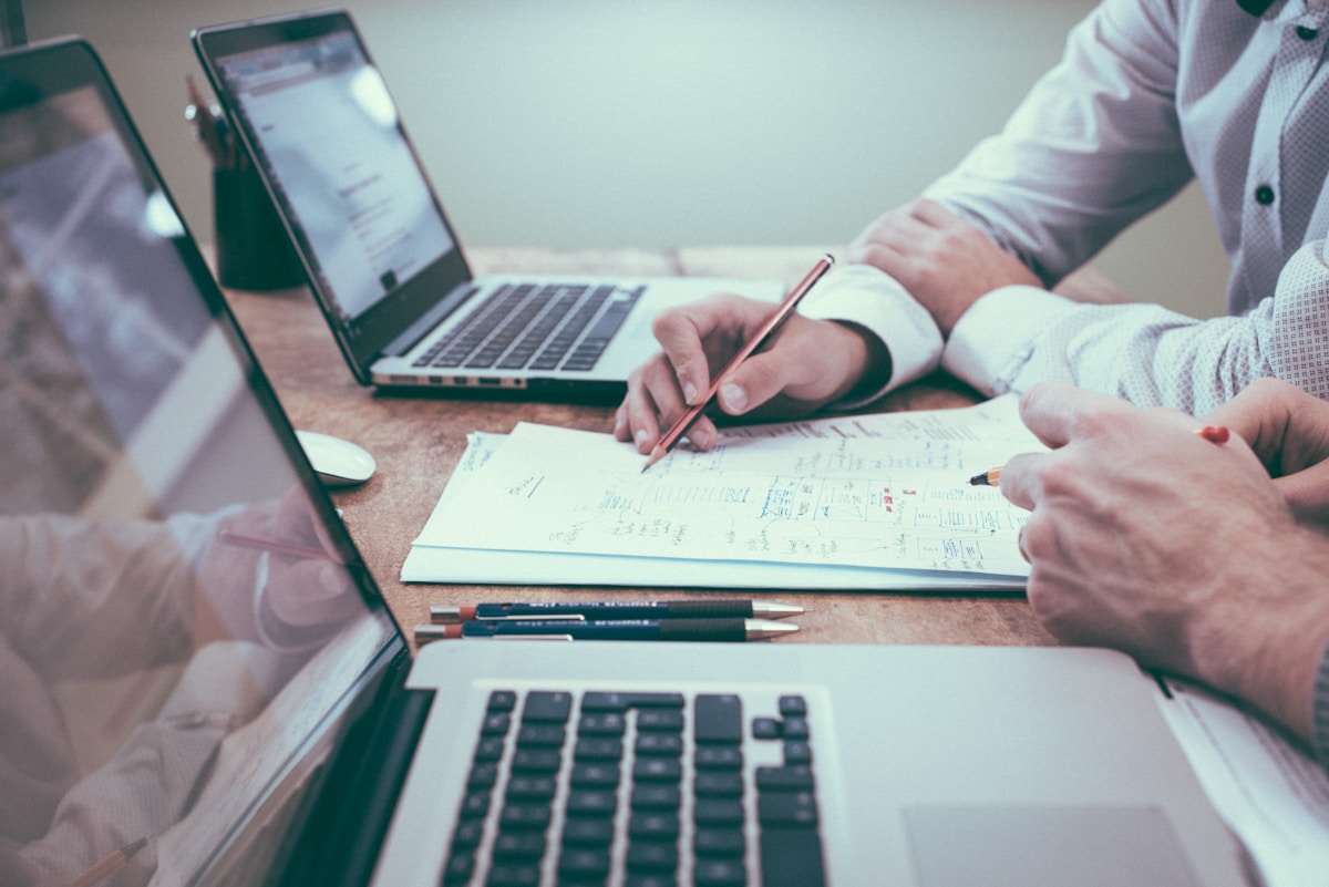 Business strategy meeting — enterprise AI planning
